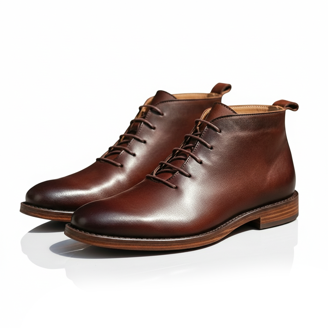 Men's Lace-Up Boots – Autumn Winter Ankle Boots