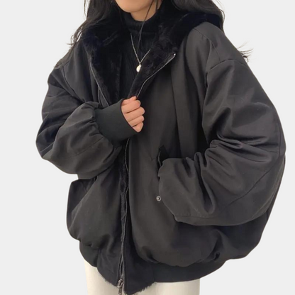 Women's Winter Coat – Hooded Lined Warm