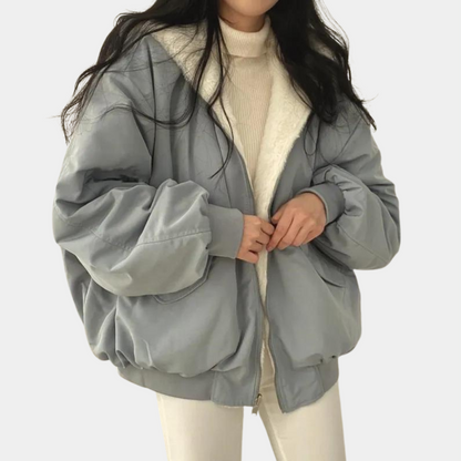 Women's Winter Coat – Hooded Lined Warm