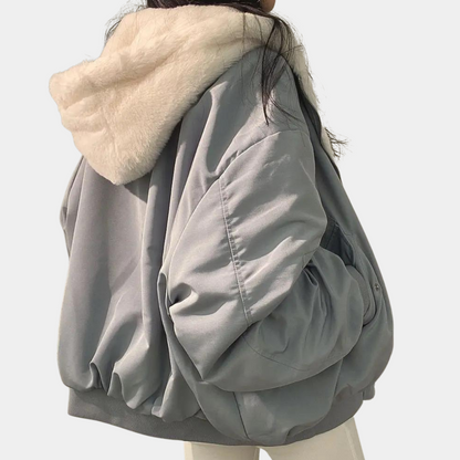 Women's Winter Coat – Hooded Lined Warm