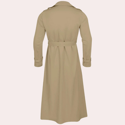 Trench Homme Long Déperlant – Trench Coat Classique Homme