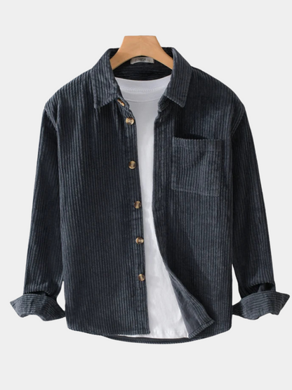 Men's Corduroy Shirt – Autumn Winter