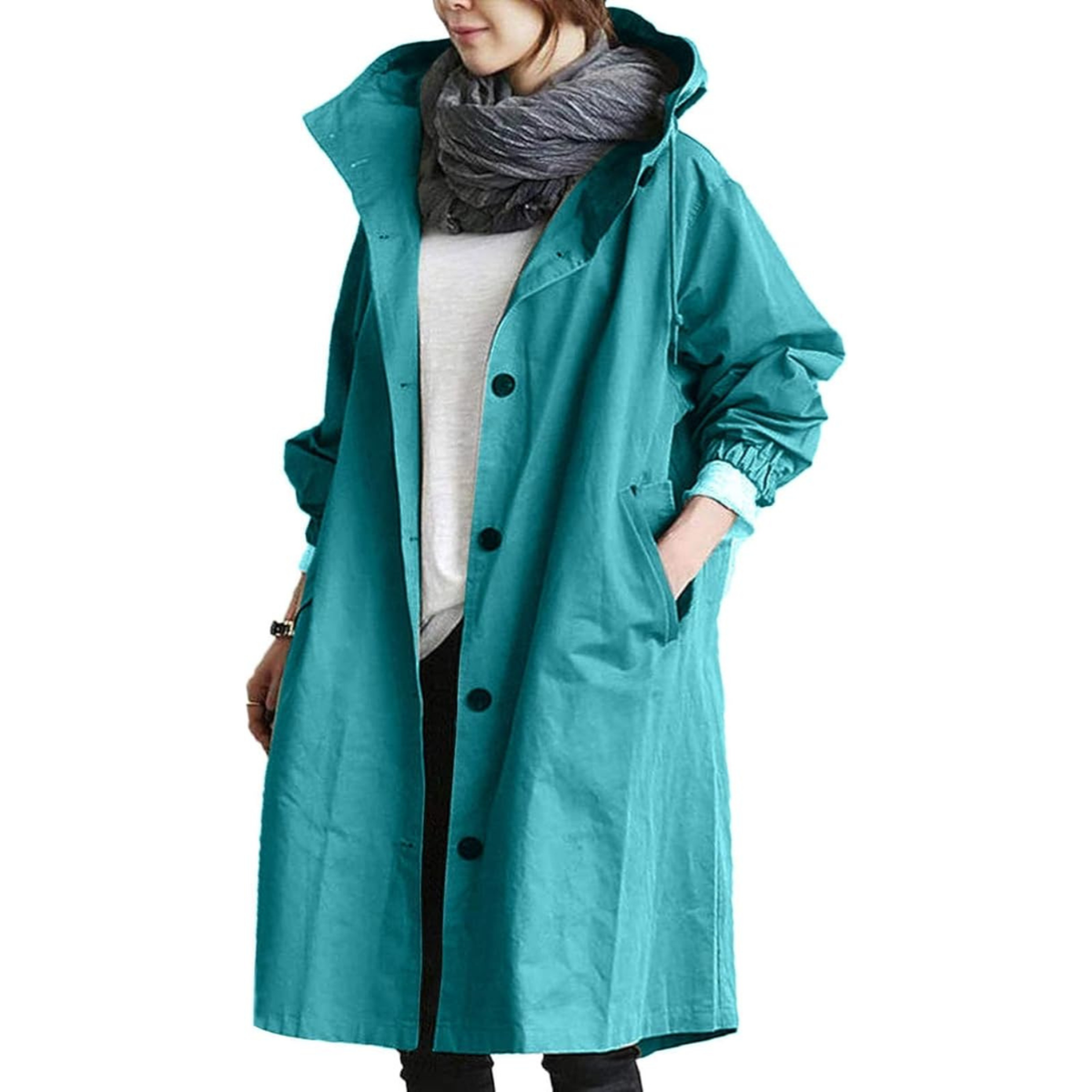 Women's Windproof Trench – Waterproof Mid-Season