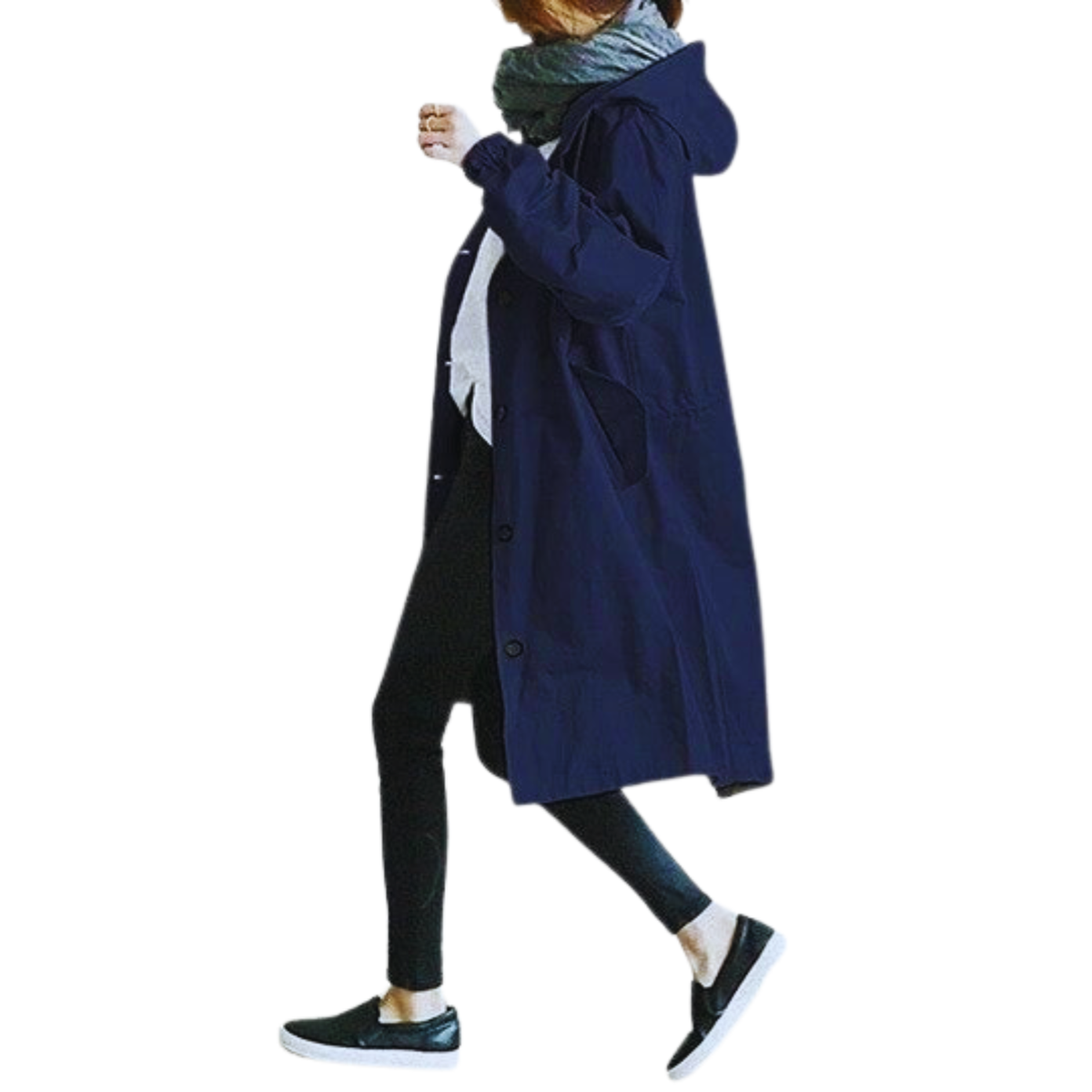 Women's Windproof Trench – Waterproof Mid-Season