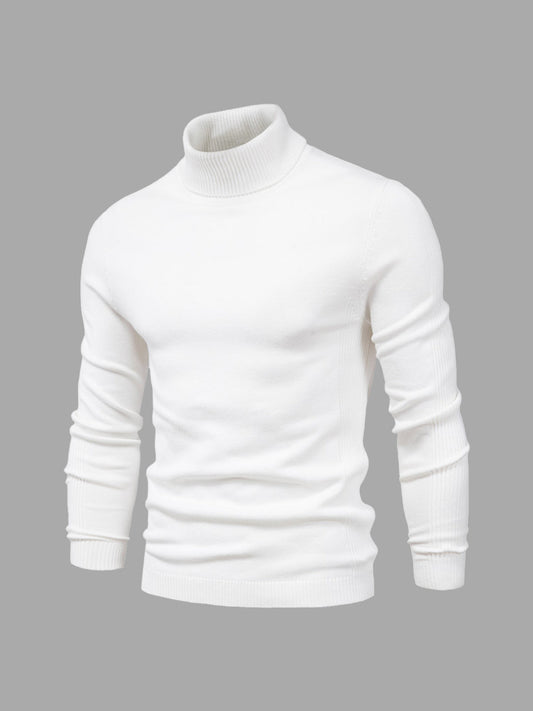 Men's Roll-Neck Jumper – Winter Knit