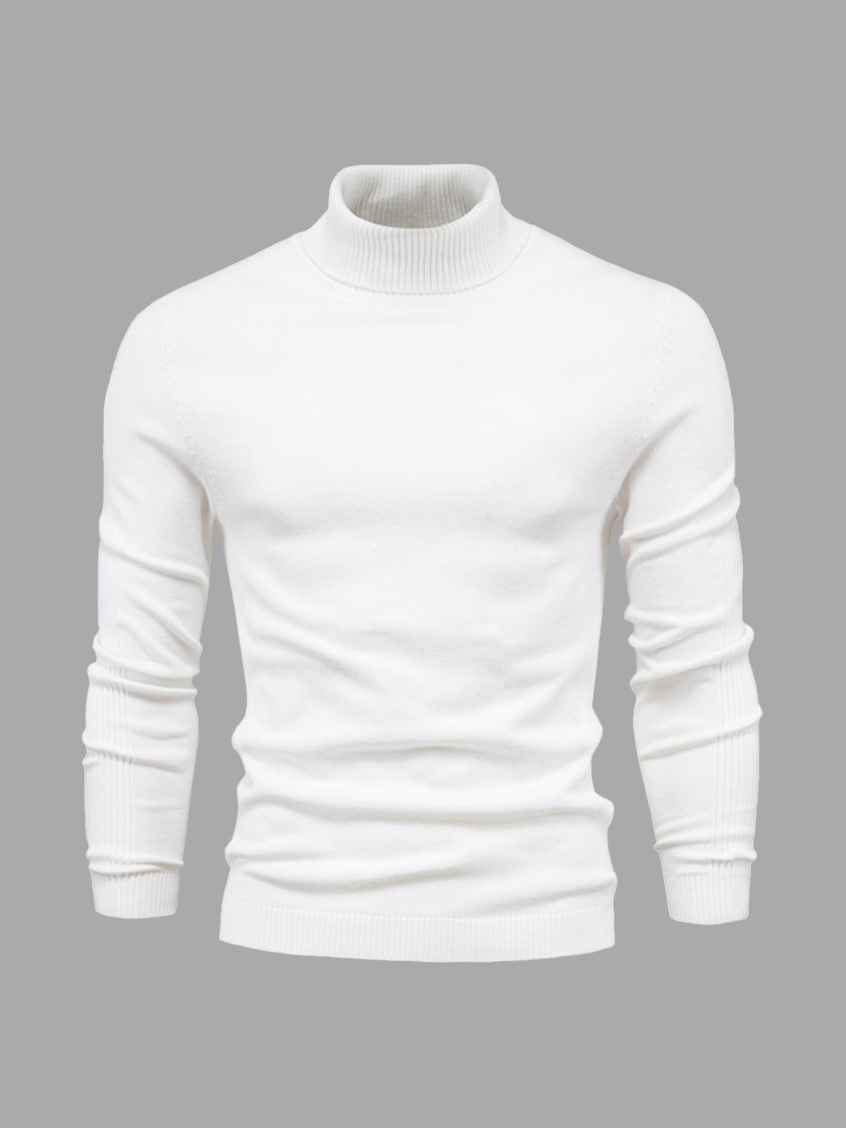 Men's Roll-Neck Jumper – Winter Knit