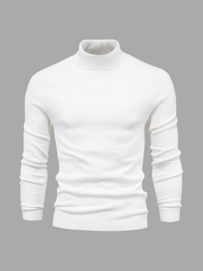 Men's Roll-Neck Jumper – Winter Knit