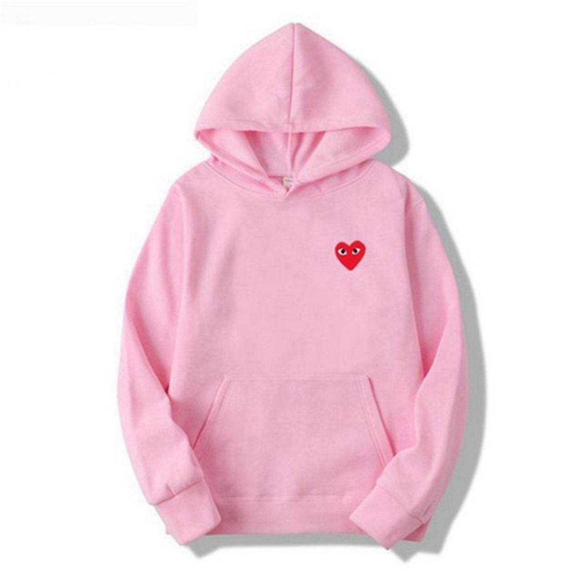 Women's Embroidered Heart Hoodie – Comfortable Hoodie