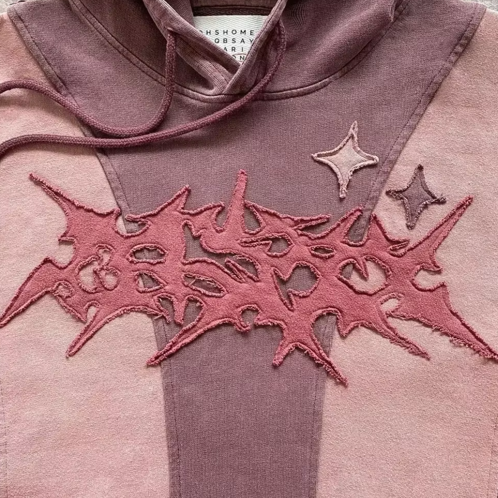 Women's Oversized Vintage Star Hoodie – Washed Hoodie