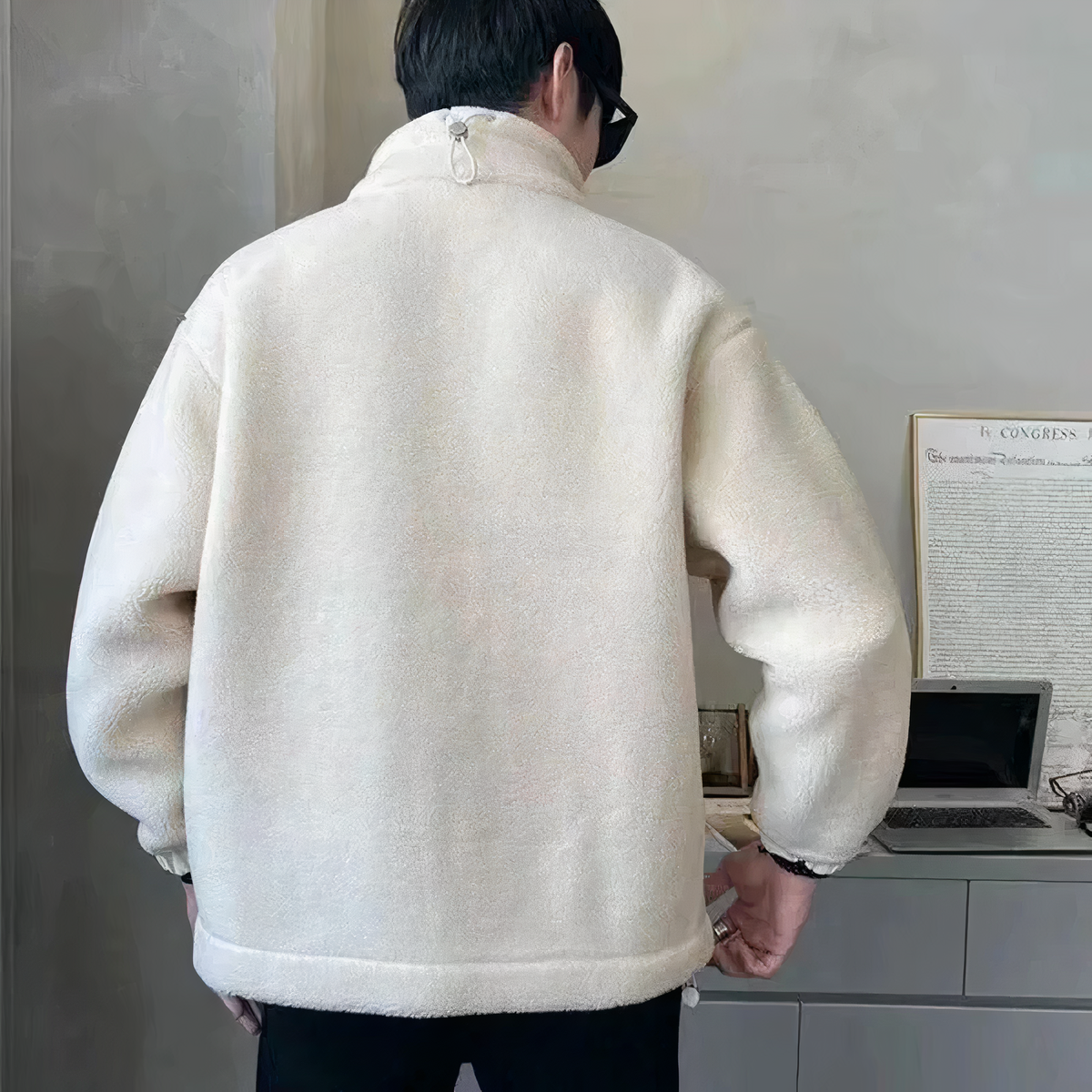Men's Fleece Jacket – Soft Autumn Winter