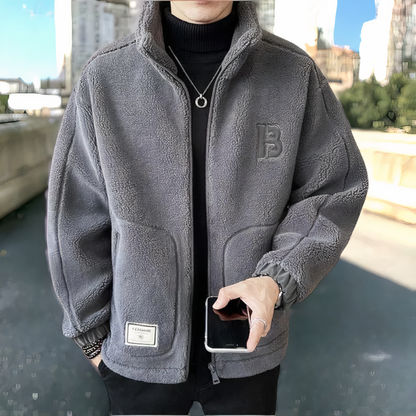 Men's Fleece Jacket – Soft Autumn Winter