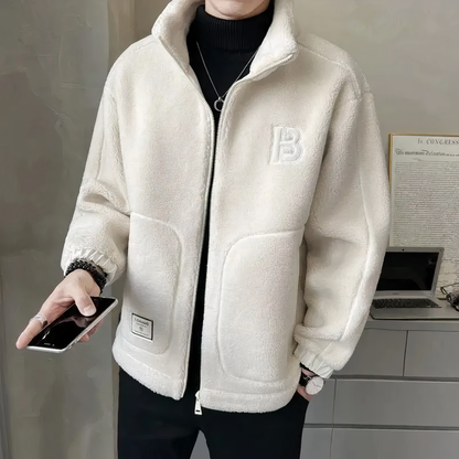Men's Fleece Jacket – Soft Autumn Winter