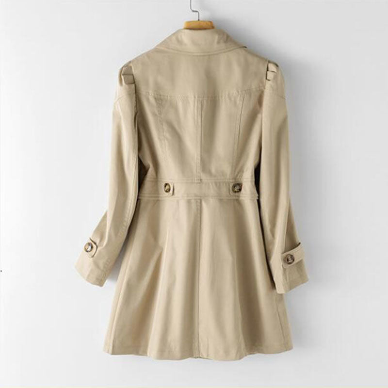 Women's Mid-Length Trench – All-Season Coat