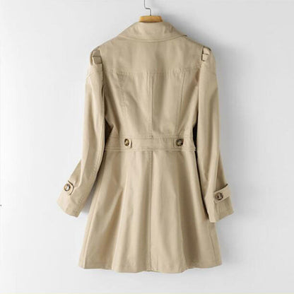 Women's Mid-Length Trench – All-Season Coat