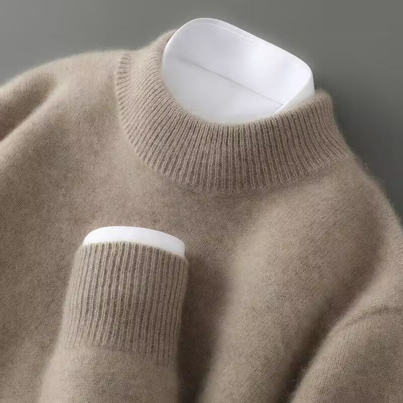 Men's Soft-Knit Jumper – Warm Autumn Winter