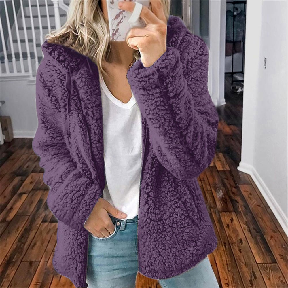 Women's Winter Jacket – Short Warm Puffer