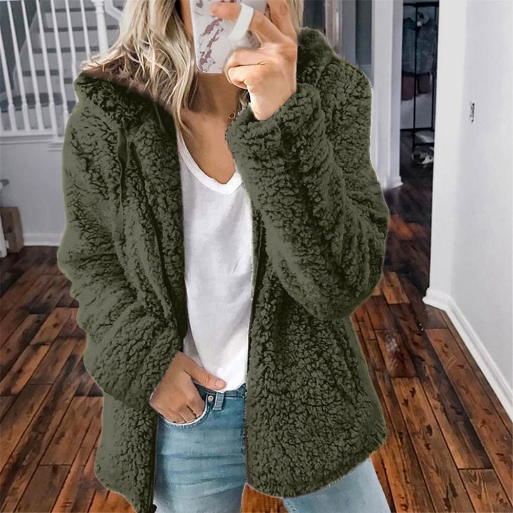 Women's Winter Jacket – Short Warm Puffer