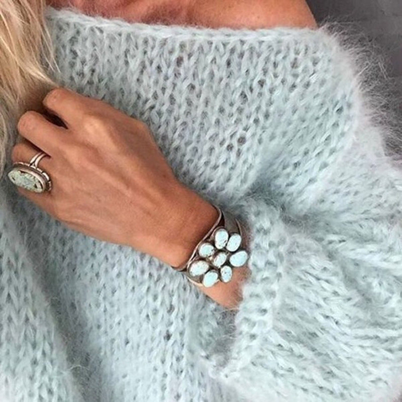 Women's Knitted Jumper – Autumn Winter