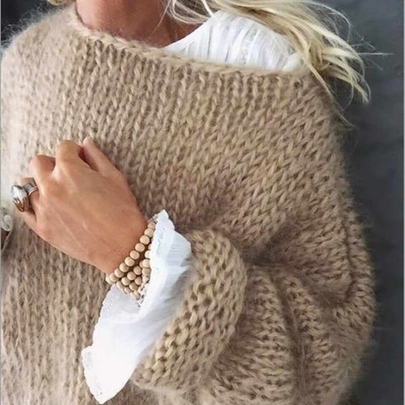 Women's Knitted Jumper – Autumn Winter