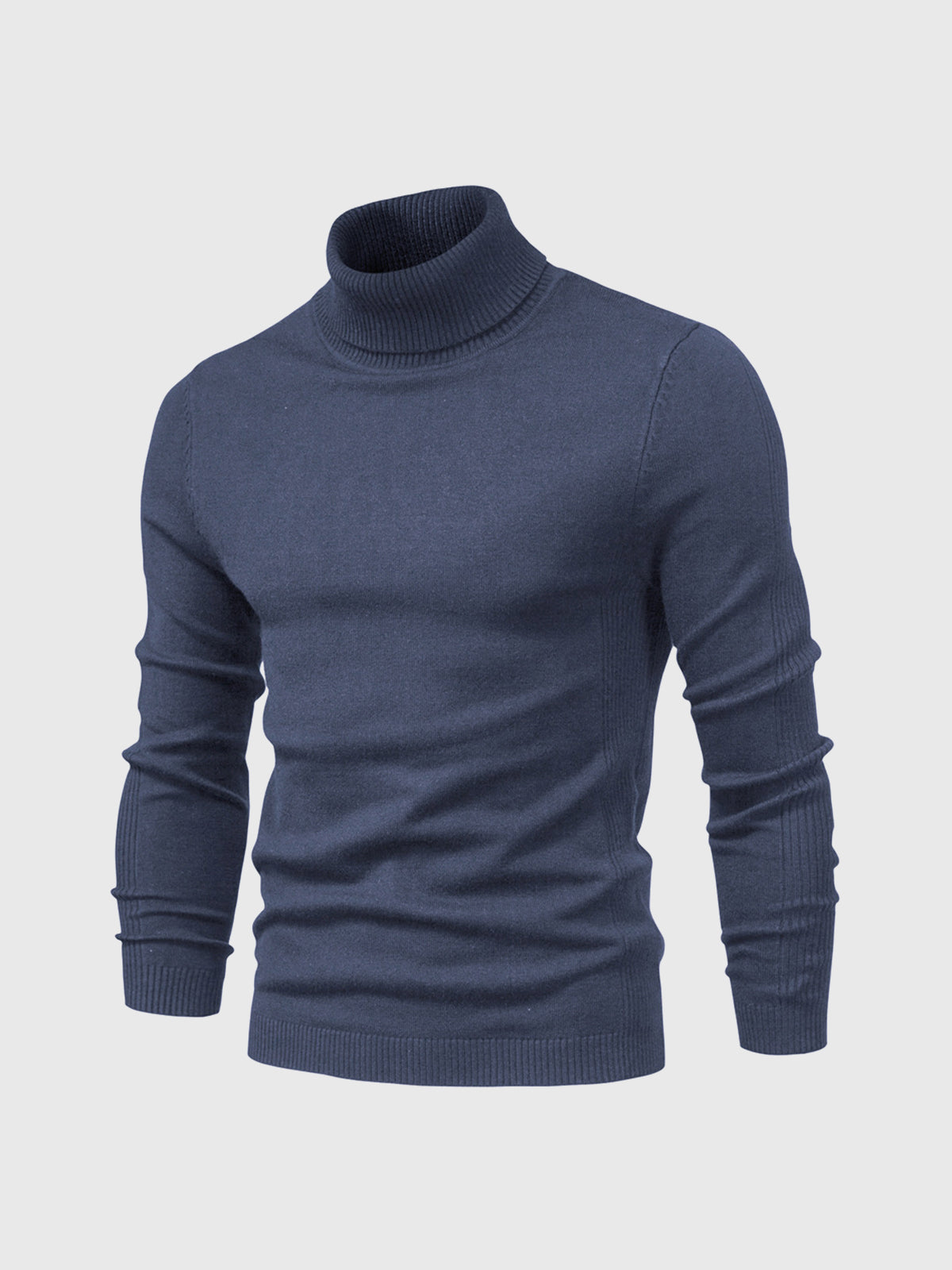 Men's Roll-Neck Jumper – Winter Knit