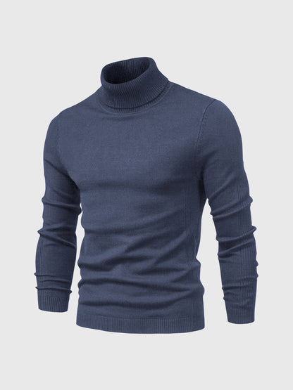 Men's Roll-Neck Jumper – Winter Knit