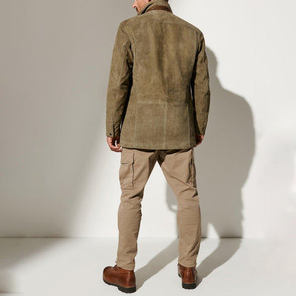 Men's Vintage Structured Jacket – Classic Men's Jacket