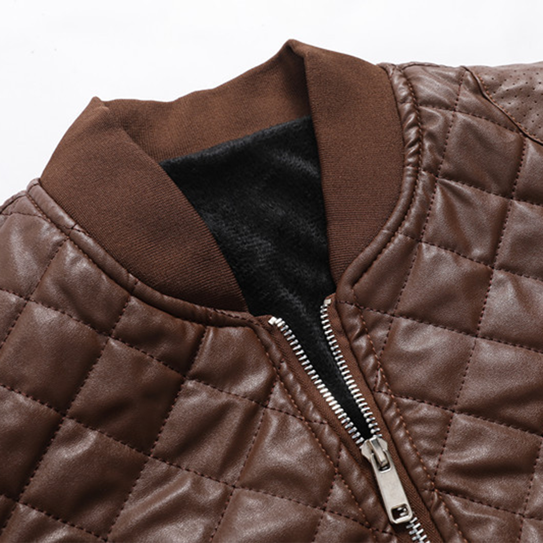 Men's Biker Jacket – Warm Autumn