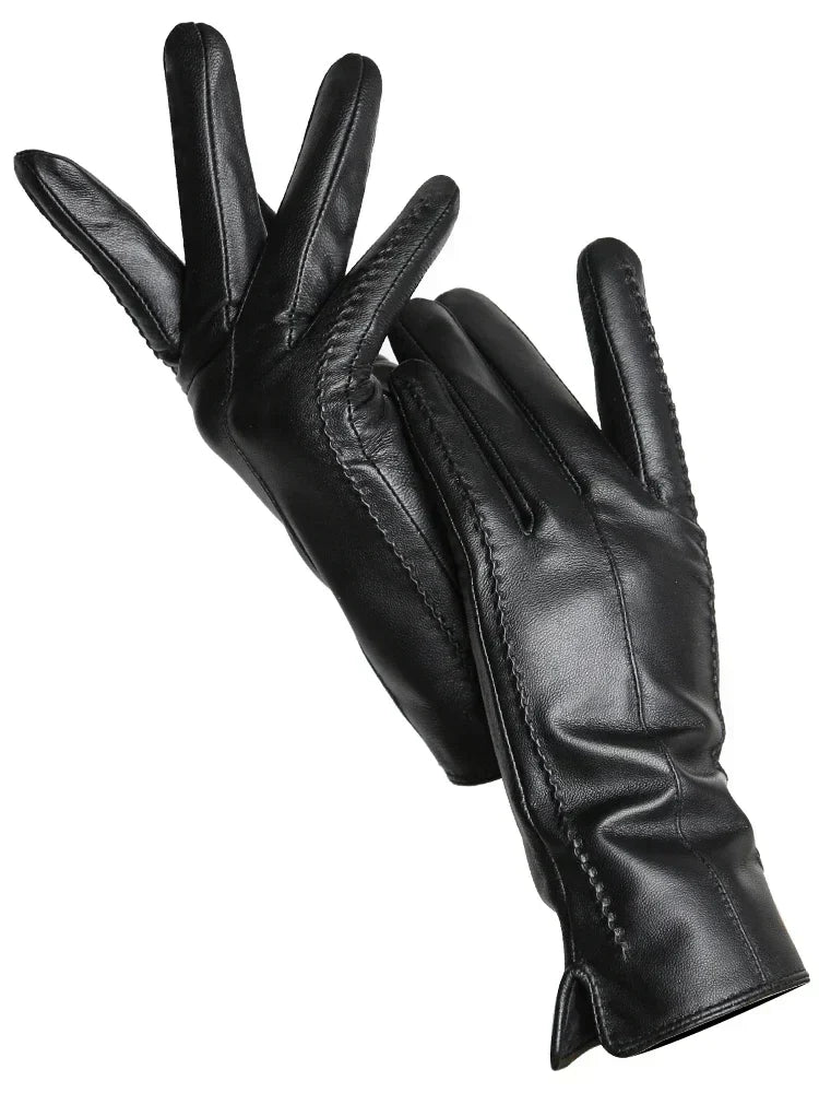 Women's Winter Gloves – Warm Faux Leather