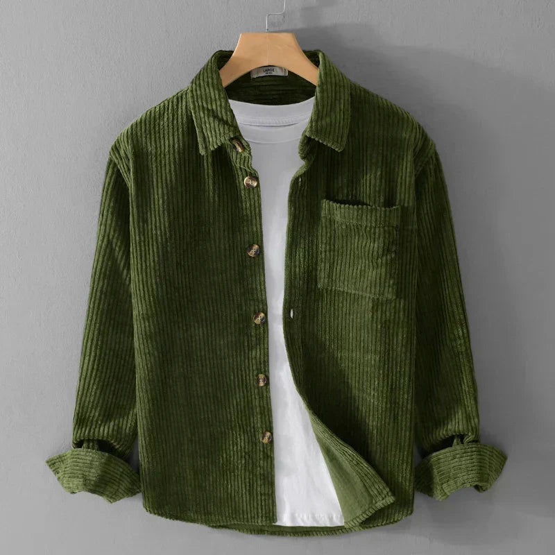 Men's Corduroy Shirt – Autumn Winter