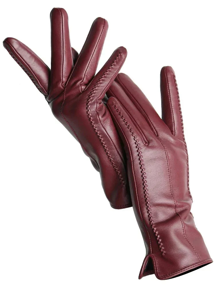 Women's Winter Gloves – Warm Faux Leather