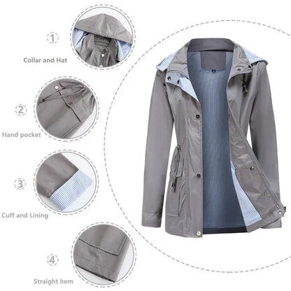 Women's Winter Trench – Waterproof Coat
