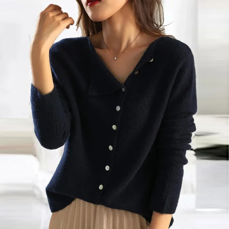 Women's Cardigan – Soft Knit Autumn Winter