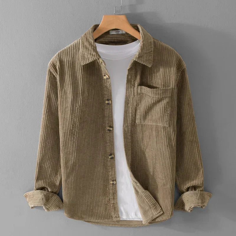 Men's Corduroy Shirt – Autumn Winter
