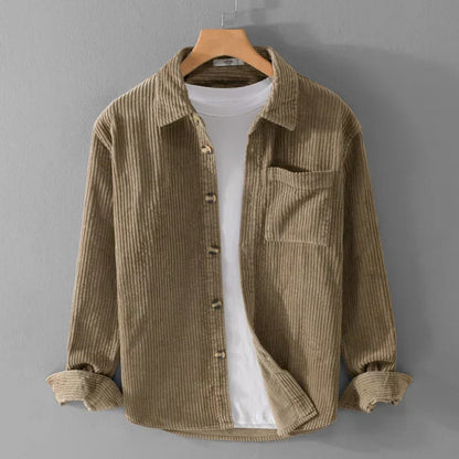 Men's Corduroy Shirt – Autumn Winter