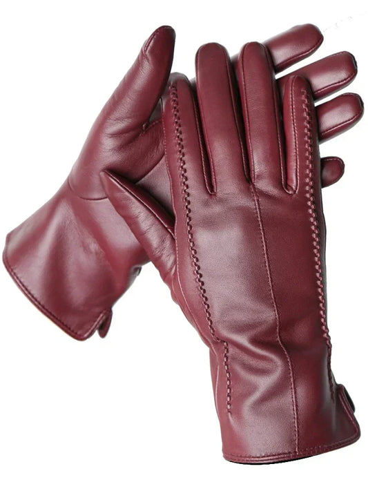 Women's Winter Gloves – Warm Faux Leather