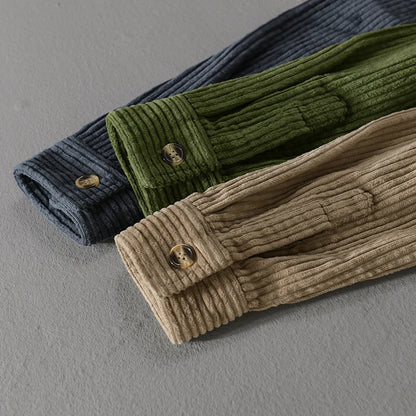 Men's Corduroy Shirt – Autumn Winter