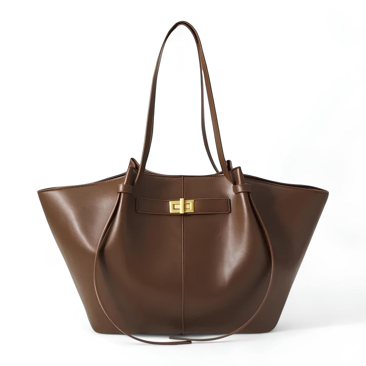 Women's Large Handbag in Faux Leather – Work & School Tote Bag