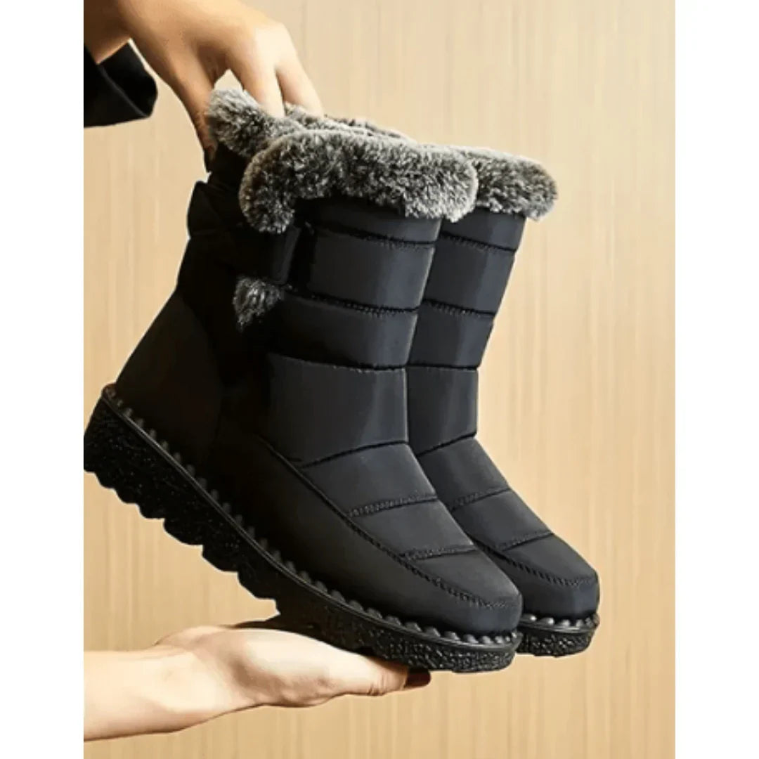 Women's Waterproof Snow Boots – Warm Non-Slip Winter Boots