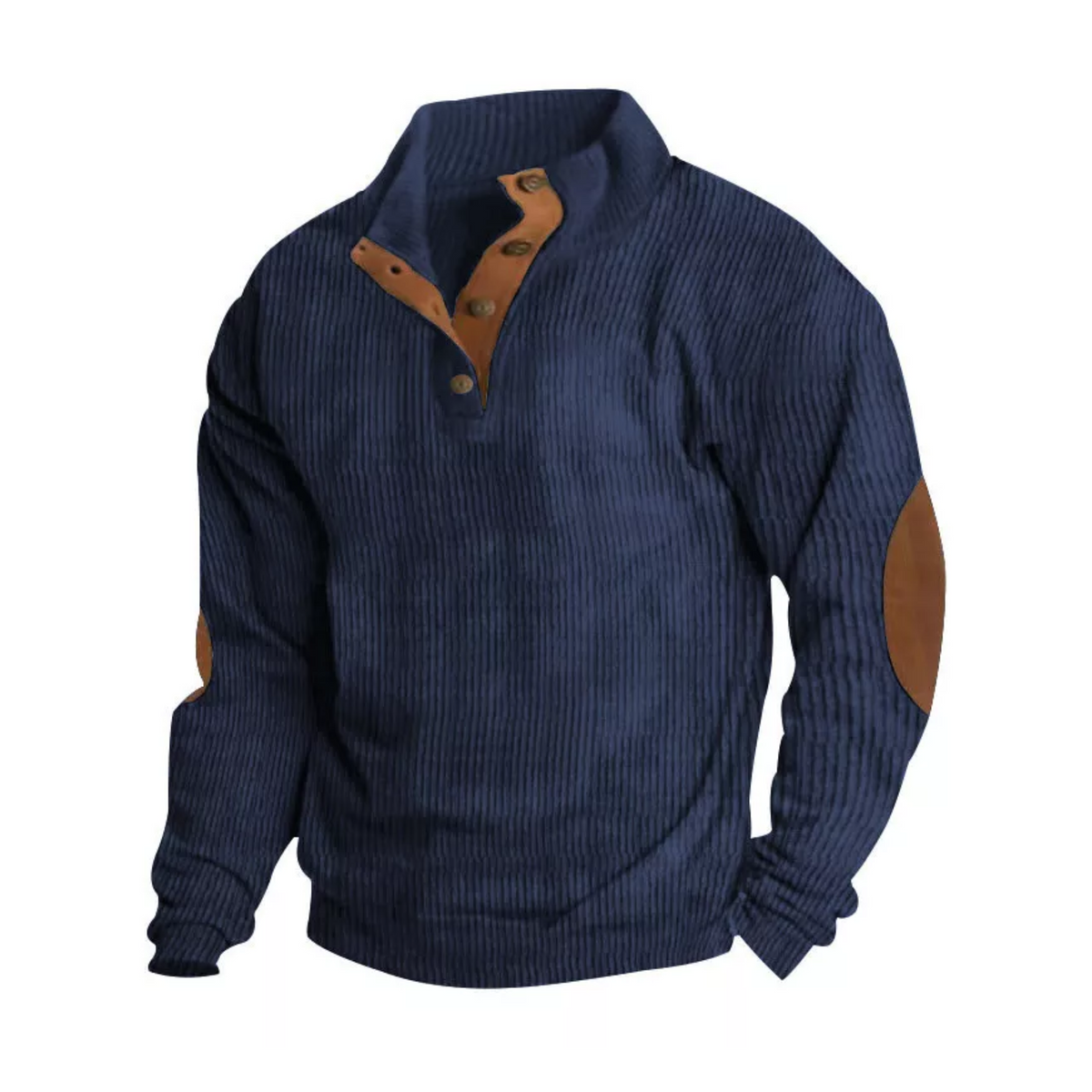 Men's Chunky-Knit Jumper – Thick Warm Winter