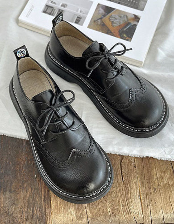 Women's Derby Shoes – Square Toe Wide Fit