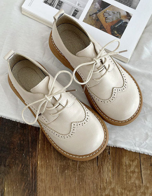 Women's Derby Shoes – Square Toe Wide Fit