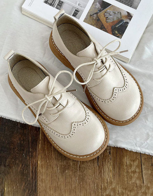 Women's Derby Shoes – Square Toe Wide Fit