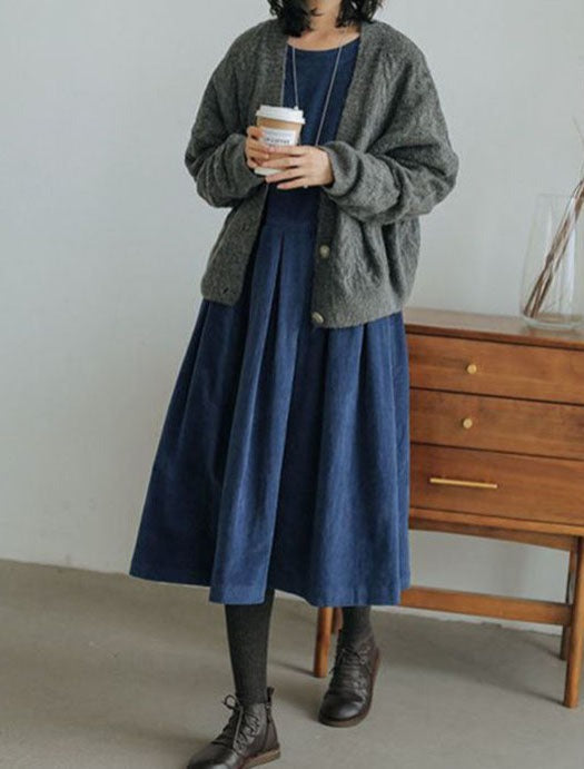 Women's Velvet Dress – Long Winter Dress