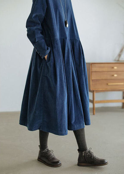 Women's Velvet Dress – Long Winter Dress