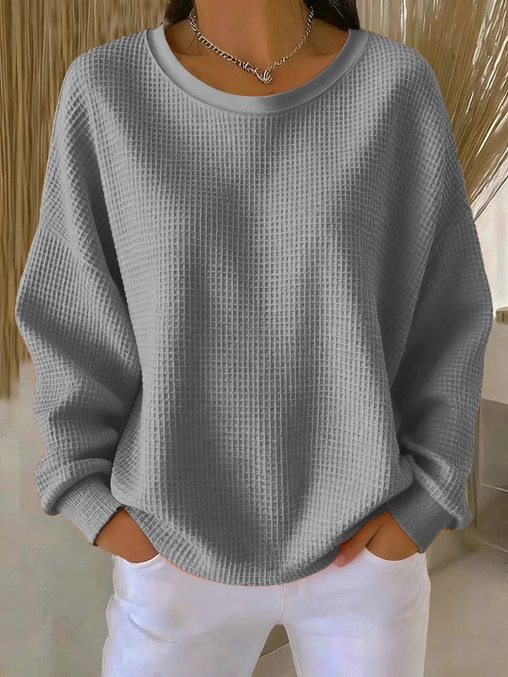 Women's Comfortable Jumper – Relaxed Fit Autumn Winter