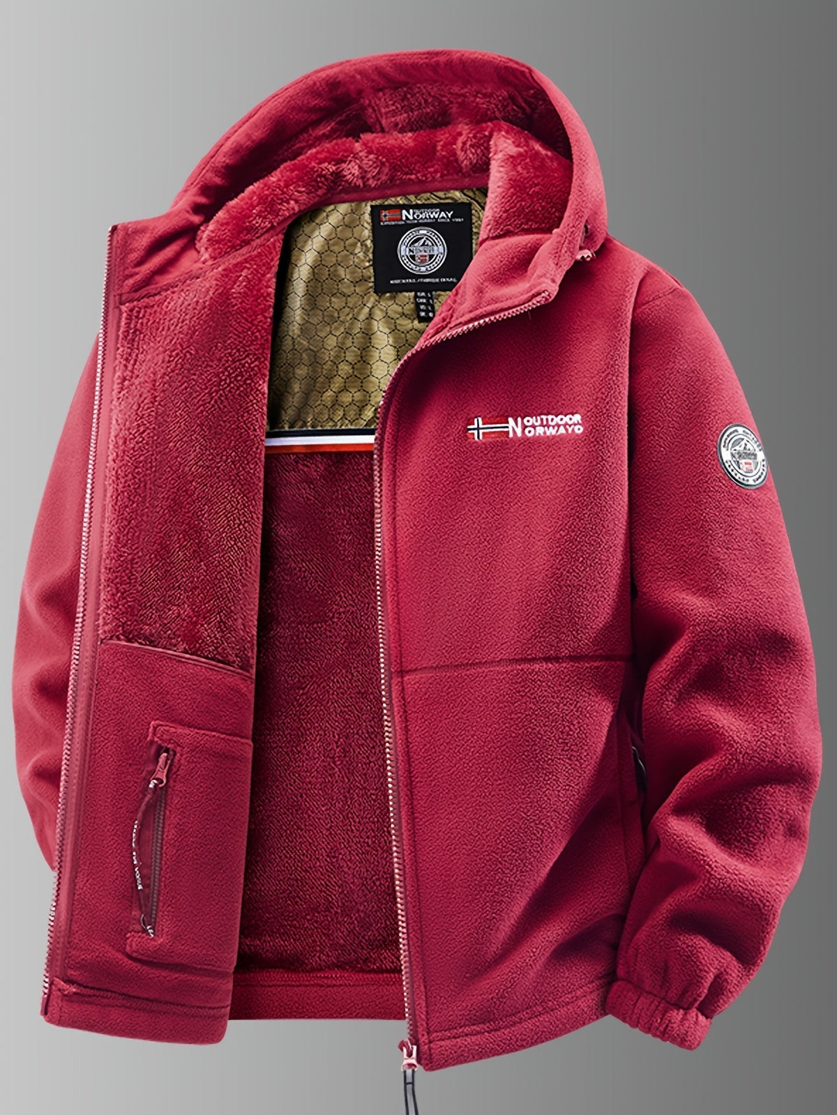 Men's Fleece Jacket – Thermal Warm Winter