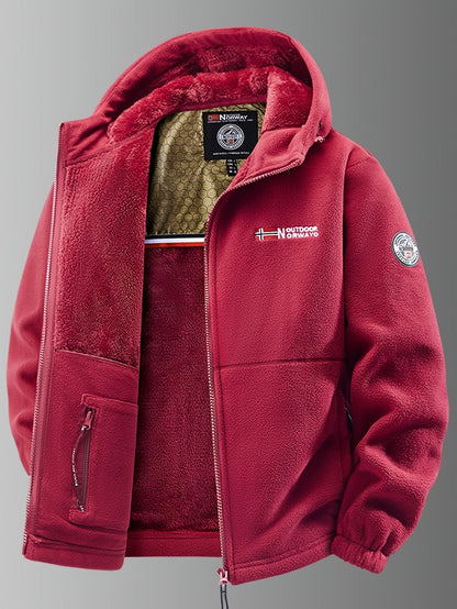 Men's Fleece Jacket – Thermal Warm Winter