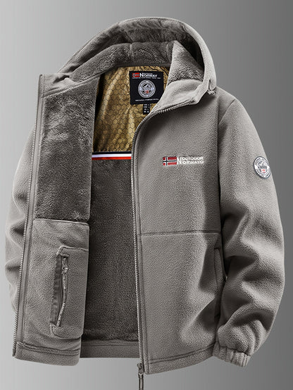 Men's Fleece Jacket – Thermal Warm Winter