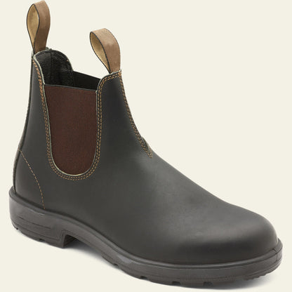 Men's Chelsea Boots – Faux Leather Lug Sole