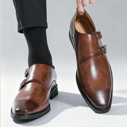 Men's Ankle Boots – Double Buckle